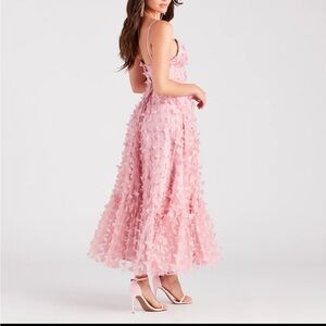 NWT 3D Butterfly Dress in Pink